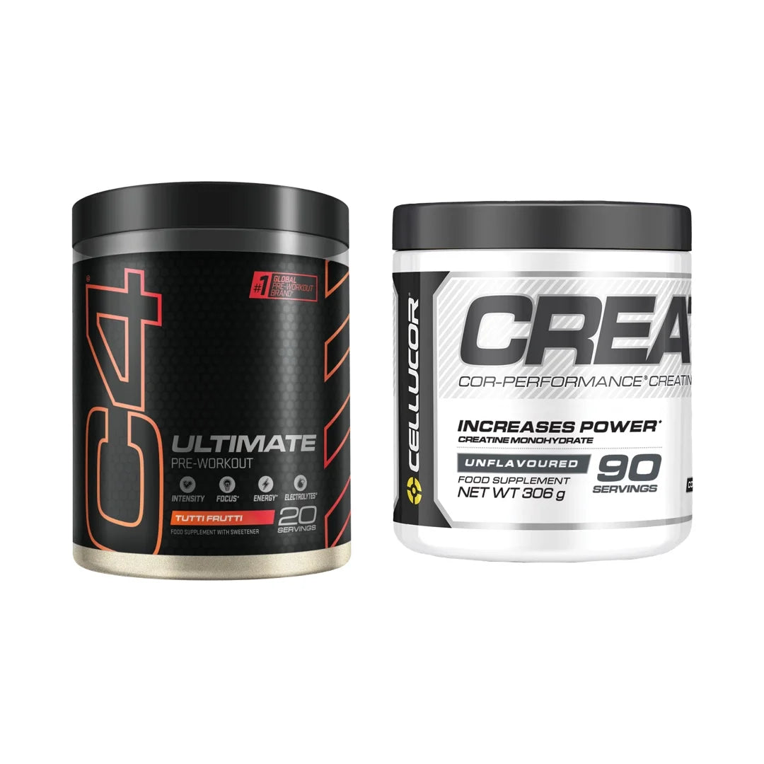 C4 Ultimate + Cellucor Creatine