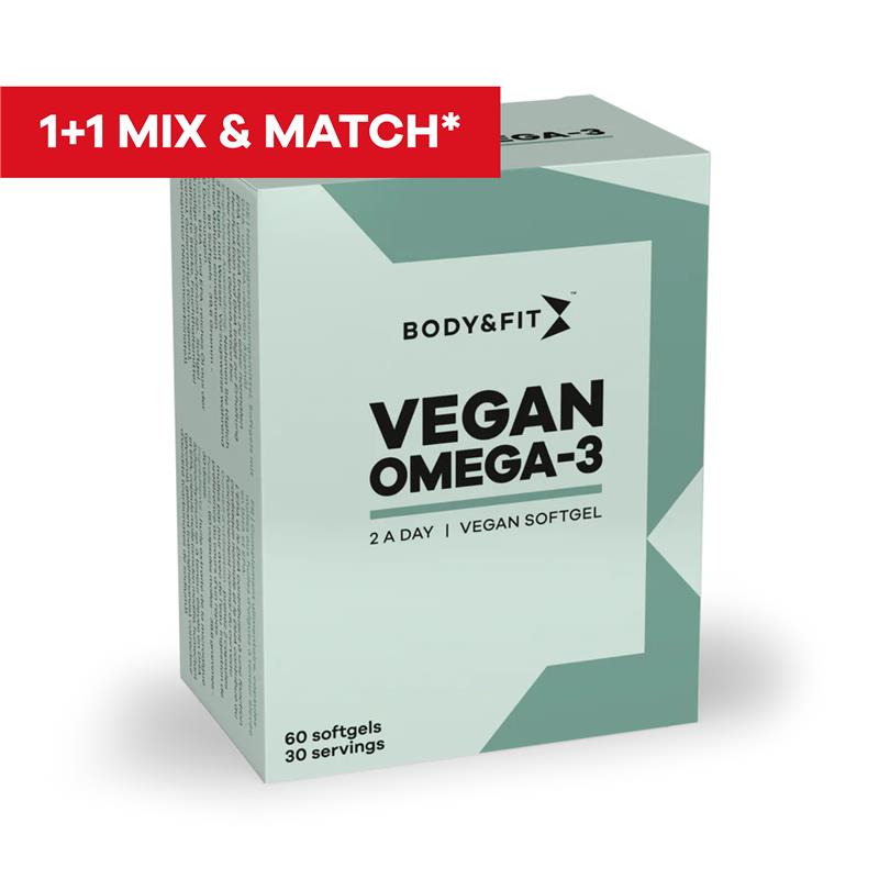 Gélules d’oméga-3 végétaliennes Vegan Omega-3