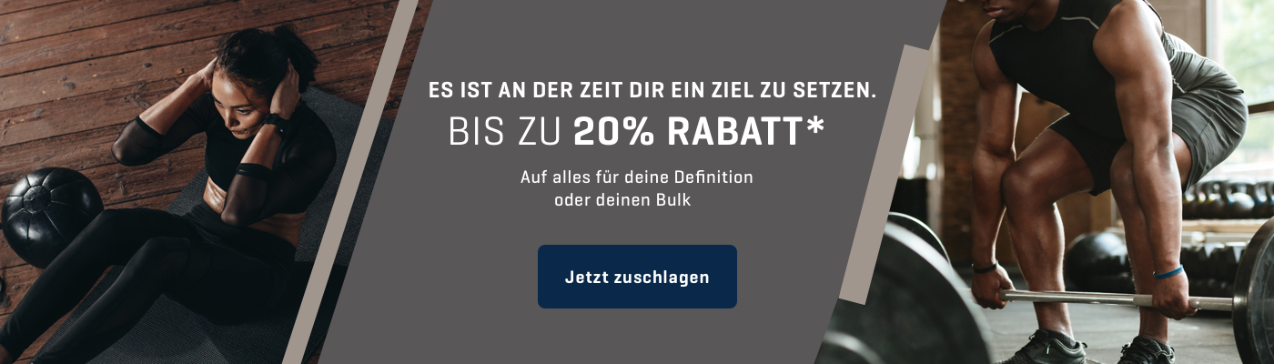 20% Rabatt bei Body and Fit | Suppligator.de